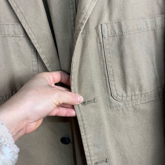 Gap Mens Sports Coat Size Large Tan Khaki - Picture 5 of 15